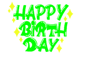 Happy Birthday Sticker