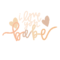 I Love You Baby Sticker I Love You Baby Sticker