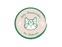 Happy Cat Sticker by Meg & Meg