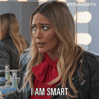 I Am Smart Tv Land GIF by YoungerTV