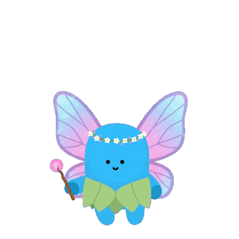 Reading Fairy Sticker by Bookly