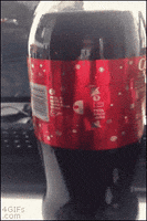 bottle soda GIF