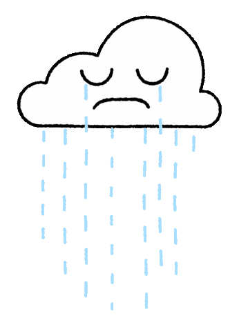 Sad Cry Sticker