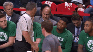 Marcus Smart Laughing GIF by Boston Celtics