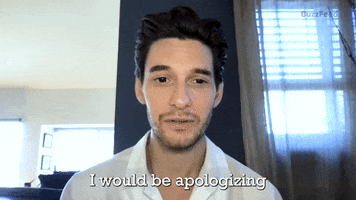 Apologize Ben Barnes GIF by BuzzFeed