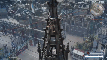 Alcazar video game assassins creed ffxv dlc GIF