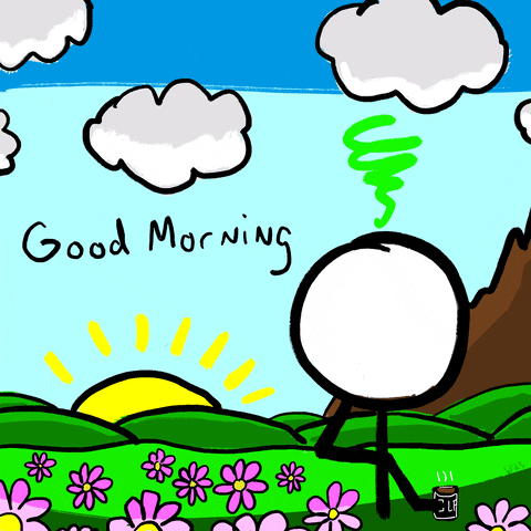 Good Morning Weed GIF by Stoner Stick People
