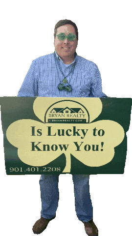 St Patricks Day Sticker by Bryan Realty Group