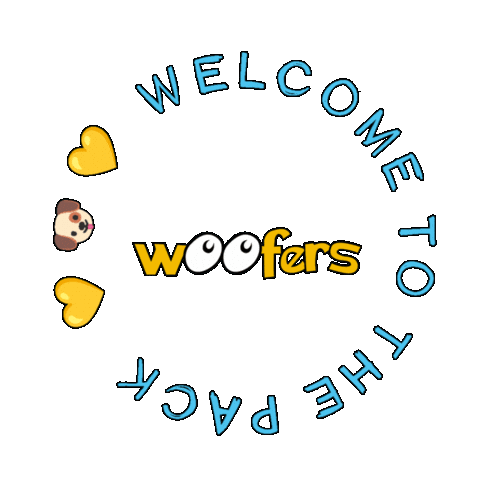 Woofersuae Sticker by Woofers Pet Hotel