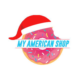 My American Shop Sticker