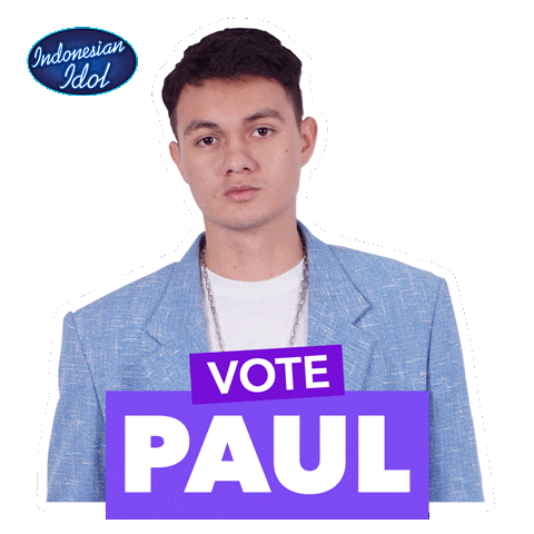 Paul Sticker by Indonesian Idol