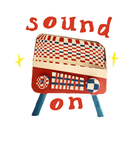 Radio Sound On Sticker