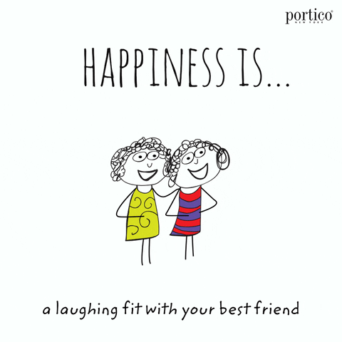 happiness is laughing GIF by Creative Portico (India) Pvt. Ltd