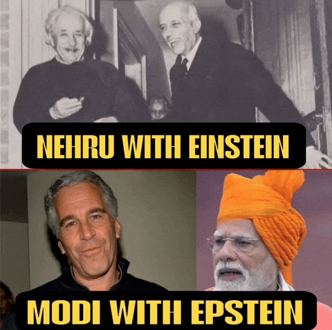 Narendra Modi Einstein GIF by Indian National Congress