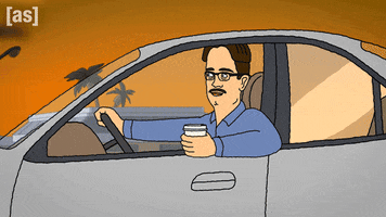 Drive Driving GIF by Adult Swim