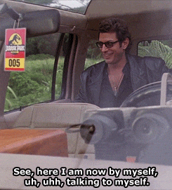 ian malcolm laying down