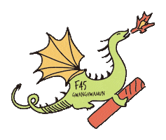 F45 Gongdeok Sticker