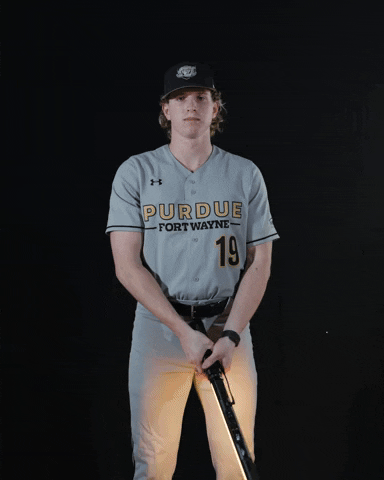 Baseball Lightsaber GIF by Purdue Fort Wayne Athletics