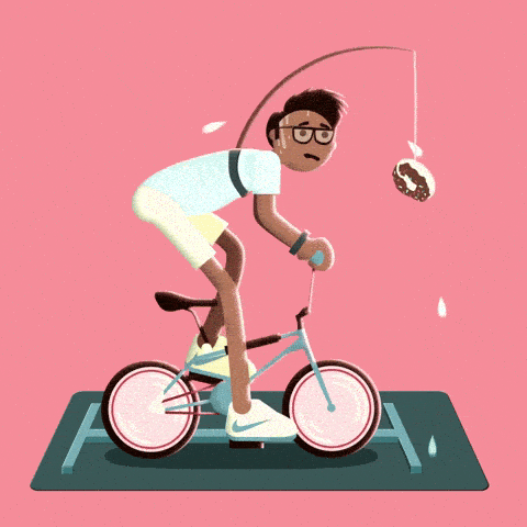 Treadmill or exercise bike