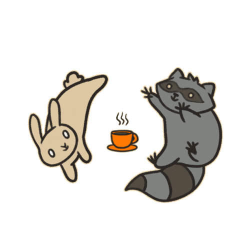 Coffee Tea Sticker by CYN