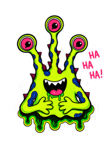 Laughing Sticker