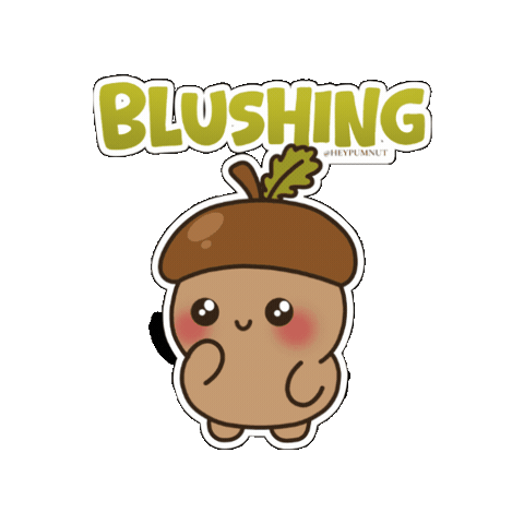 Books Blushing Sticker