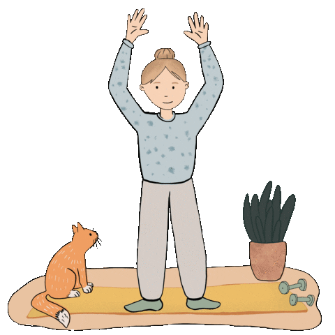 Cat Sport Sticker