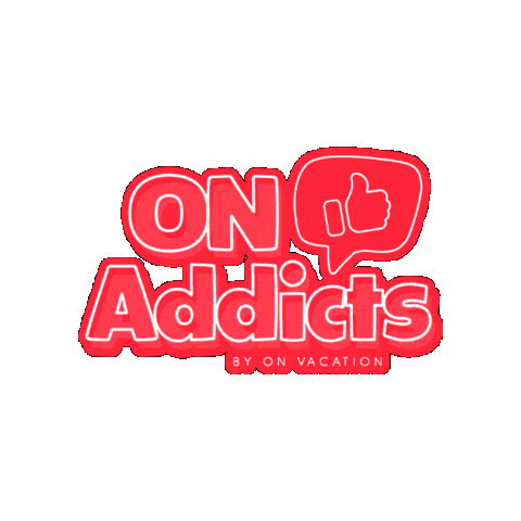 On Addicts Sticker by On Vacation