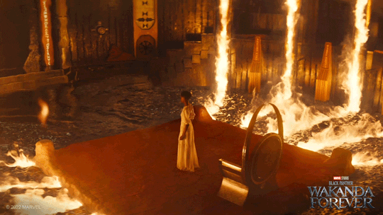 Black Panther Fire GIF by Marvel Studios