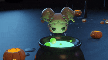 Ghost Witch GIF