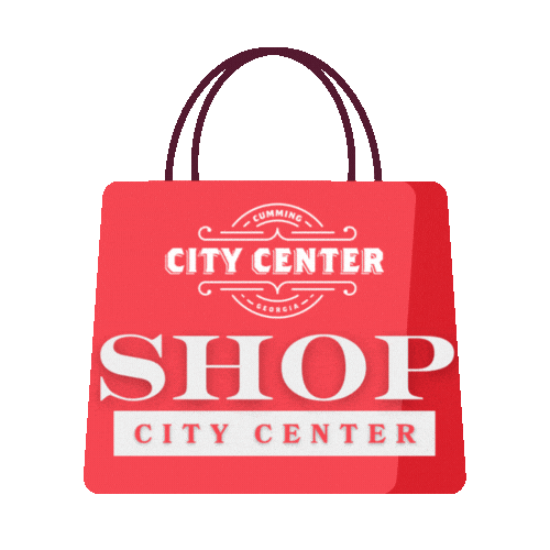 Shop Market Sticker by Cumming City Center