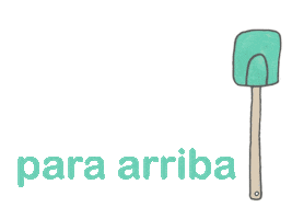 La Espátula Verde Sticker