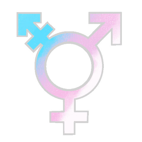 Trans Identity Sticker by Ella Becket