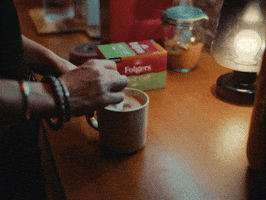 Coffee Stir GIF by Folgers