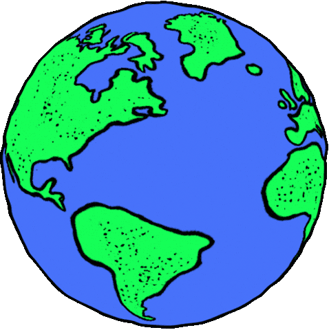 Globe Sticker