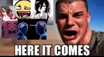 M Comes GIF