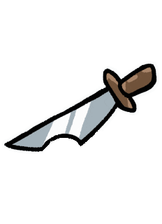 Knife Sword Sticker