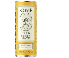 Yerba Mate Kombucha Sticker by Kové Hard Yerba Mate