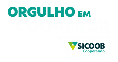 Cooperando Sticker by Sicoob SC/RS