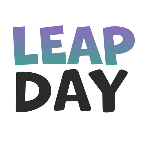 Leaping Leap Year GIF by Animanias