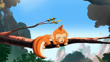 Scared Cartoon GIF by Droners
