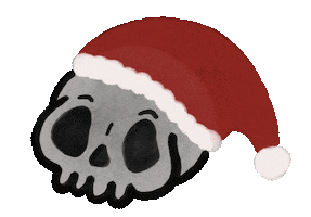Santa Hat Christmas Sticker