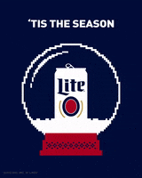 christmas celebrate GIF by Miller Lite GIFs