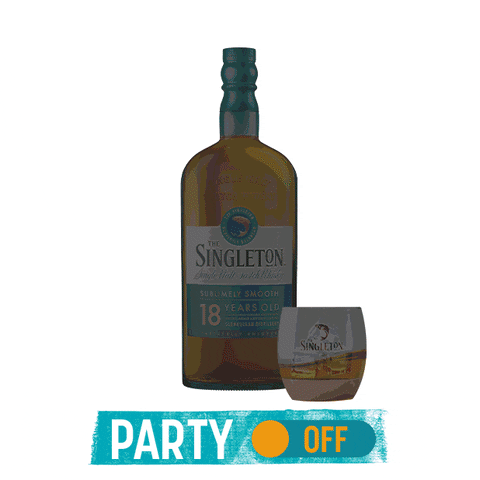 diageovn party whisky single malt singleton GIF