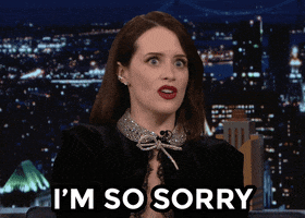 Sorry Apology GIF by The Tonight Show Starring Jimmy Fallon