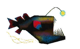 Glow In The Dark Fish Sticker by Scribble Kids Books