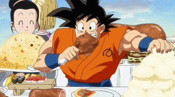 dragon ball super eating GIF by Funimation