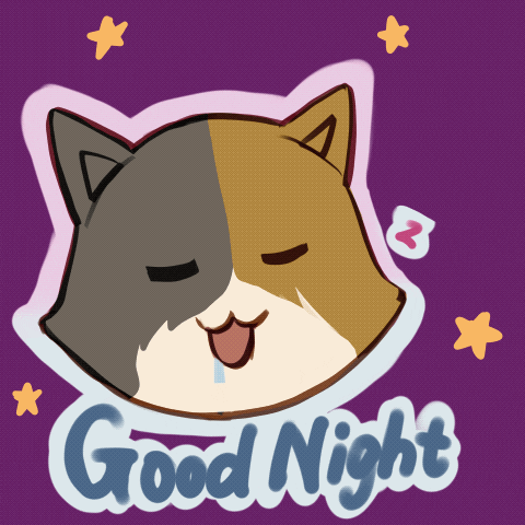 Sleepy Good Night GIF