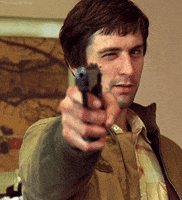 taxi driver gun GIF by The Good Films