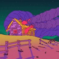 House On Fire Animation GIF by Jon Vermilyea - Find & Share on GIPHY